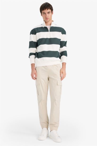 بنطلون جوجر باراشوت قصة عادية