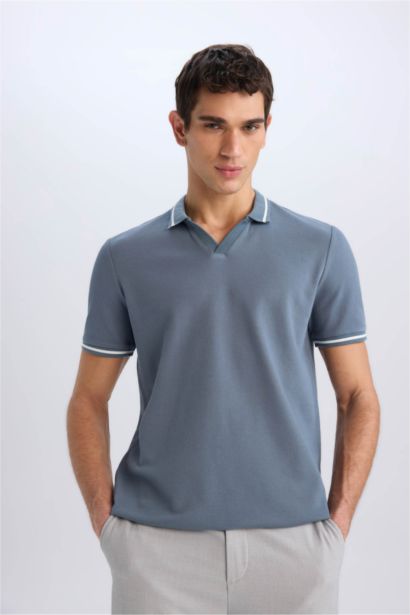 T-shirt Polo à manches courtes Coupe régulière