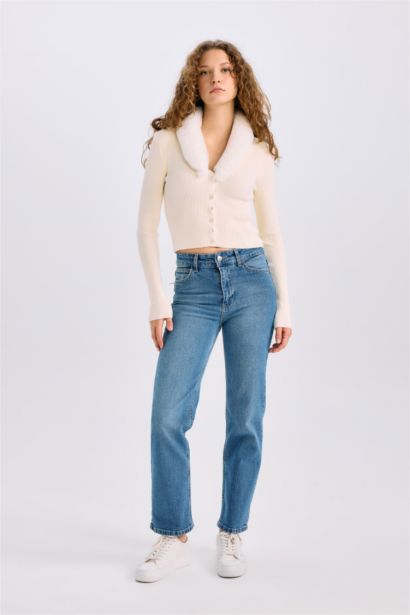 Slım Fıt Triko Hırka