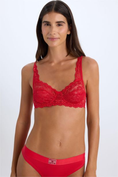 حمالة الصدر برا بأسلاك بالدانتيل