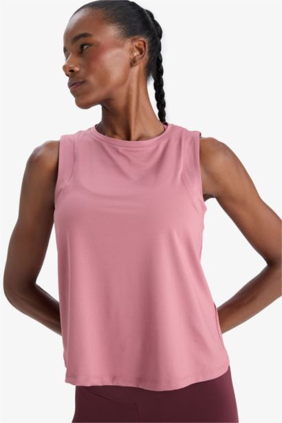 DeFactoFit Regular Fit Crew Neck Sports Tank Top