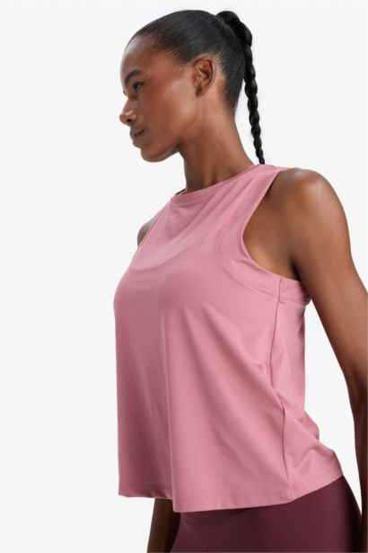 DeFactoFit Regular Fit Crew Neck Sports Tank Top