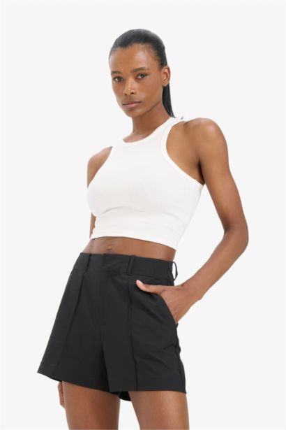 DeFactoFit Standard Fit Woven Shorts