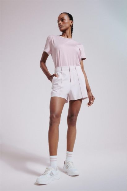 شورت منسوج قصة عادية من DeFactoFit