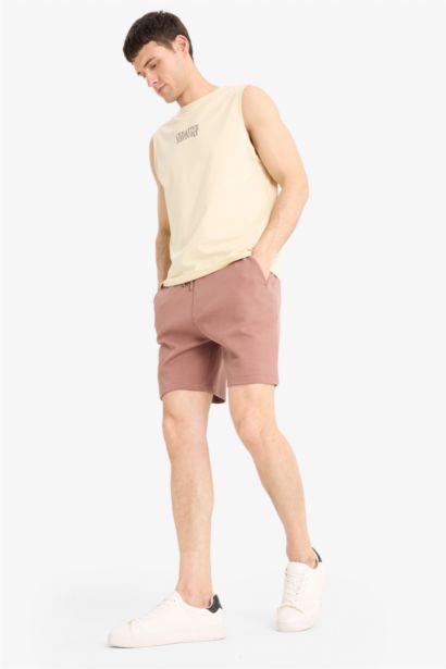 Laced Waist Basic Shorts