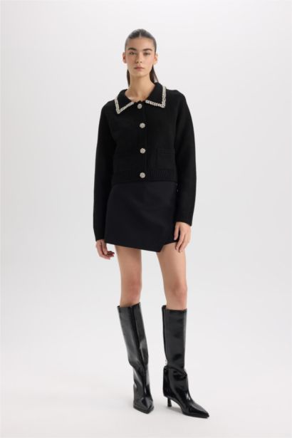 جيب شورت بخصر عالي ورجل عادي