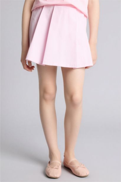 Girl Gabardine Skirt