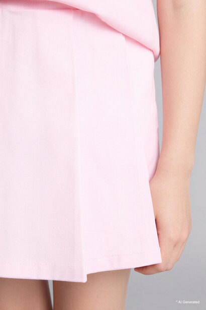 Girl Gabardine Skirt
