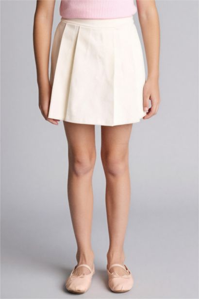 Girl Gabardine Skirt