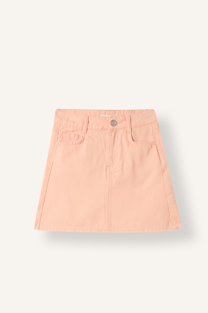 Girl Gabardine Standard Fit Skirt