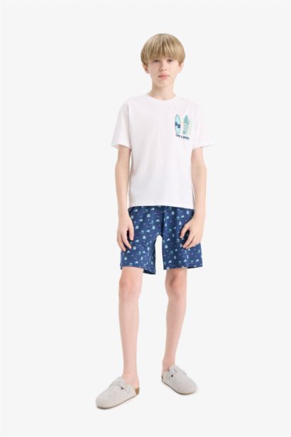 Boy Regular Fit 2 Piece Pajama Set