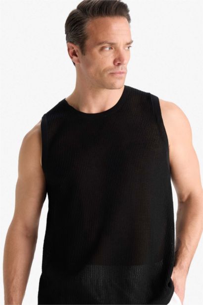 Standard Fit Knitwear T-Shirt