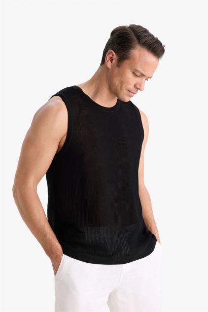 Standard Fit Knitwear T-Shirt