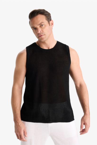 Standard Fit Knitwear T-Shirt