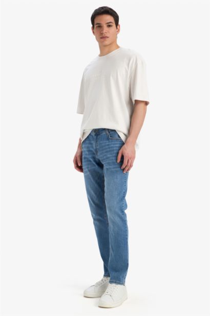 Carlo Skinny Fit Extra Slim Fit Normal Waist Leg Jeans