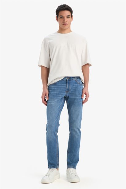 Carlo Skinny Fit Extra Slim Fit Normal Waist Leg Jeans