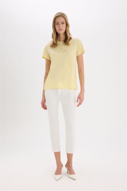 Regular Fit Crew Neck Short Sleeve T-Shirt