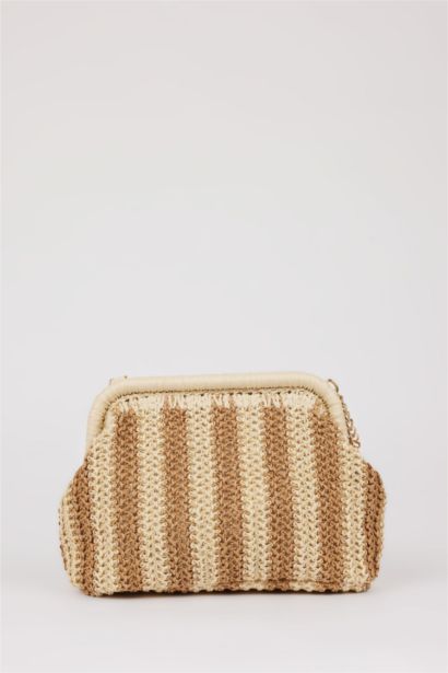 Kadın Hasır Baget Çanta