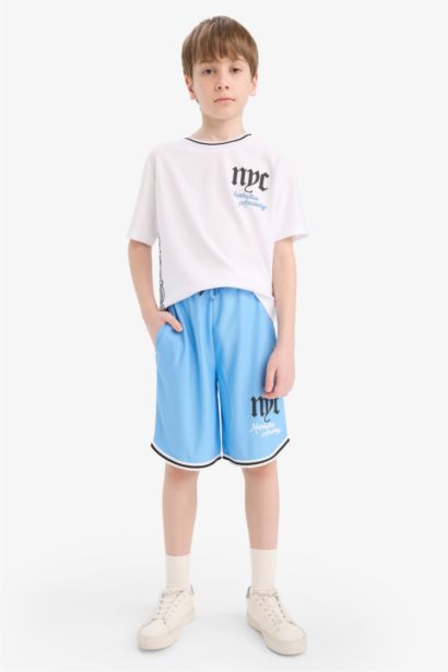 Boy Printed T-Shirt Shorts 2 Piece Set