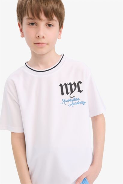 Boy Printed T-Shirt Shorts 2 Piece Set