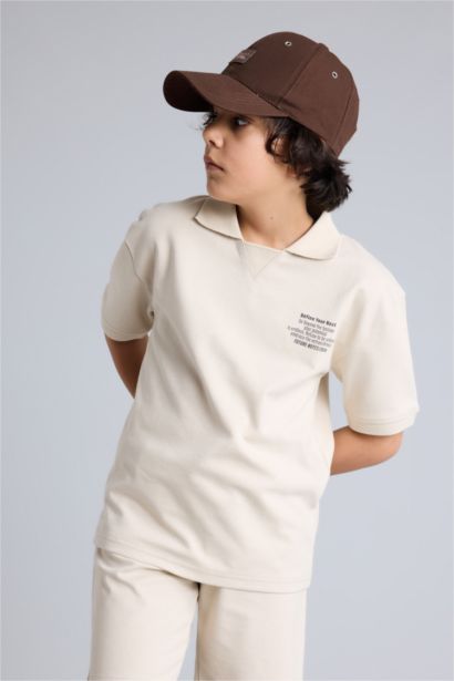 Boy Printed T-Shirt Shorts 2 Piece Set