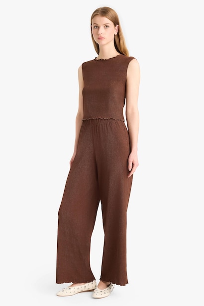 Wide Leg Trousers