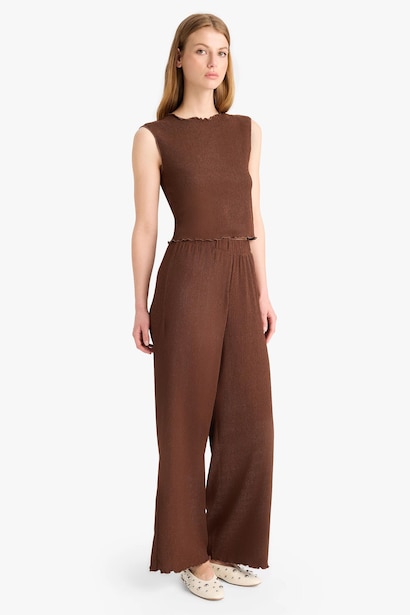 Wide Leg Trousers