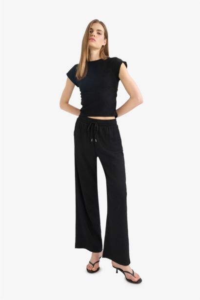 Straight Fit Trousers