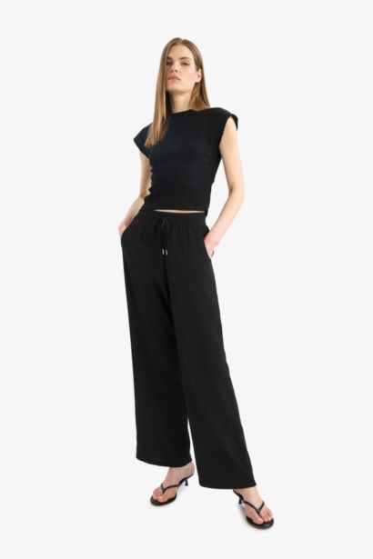 Straight Fit Trousers