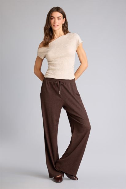 Straight Fit Trousers