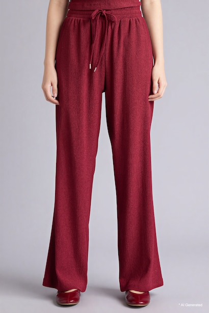 Straight Fit Trousers