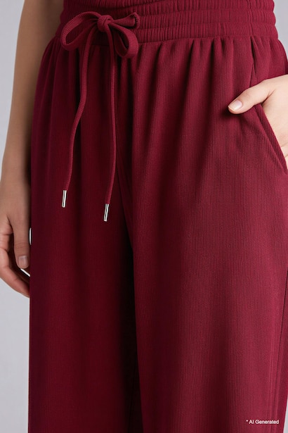 Straight Fit Trousers