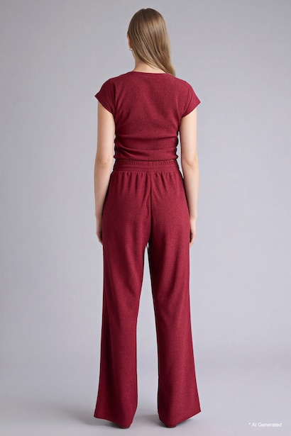 Straight Fit Trousers