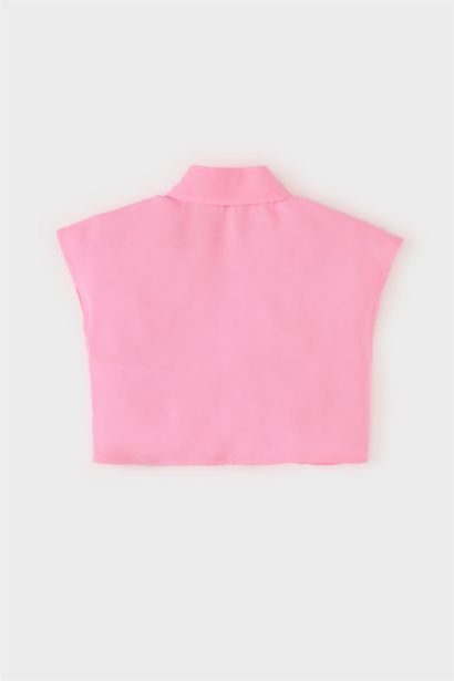 قميص نص كم بناتي قصة عادية