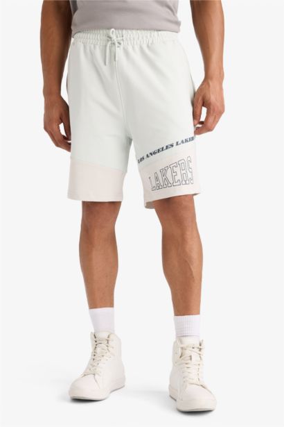 DeFactoFit NBA Los Angeles Lakers Standard Fit Shorts
