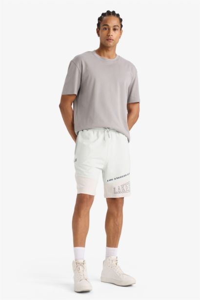 DeFactoFit NBA Los Angeles Lakers Standard Fit Shorts