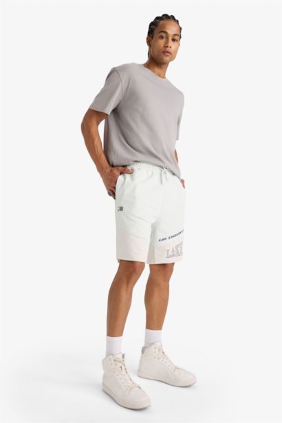 DeFactoFit NBA Los Angeles Lakers Standard Fit Shorts