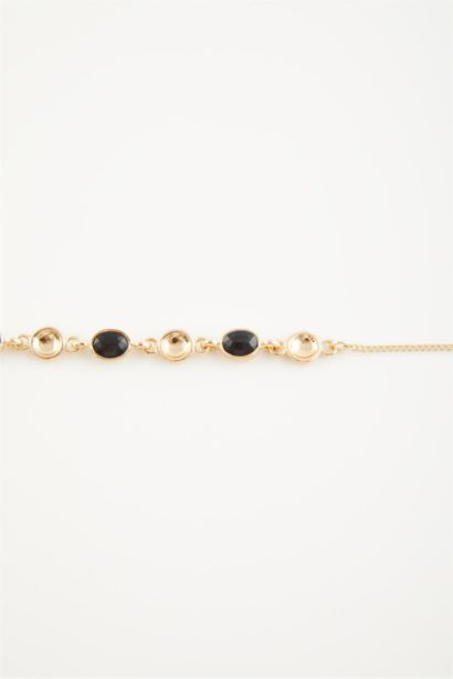 سوار ذهبي نسائي بأحجار