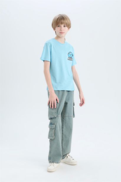 Boy Marvel Avengers Crew Neck T-Shirt