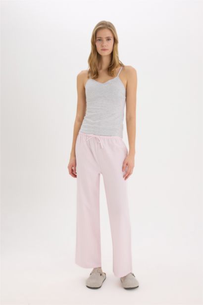 Fall in Love Regular Fit Poplin Pyjamas Bottom