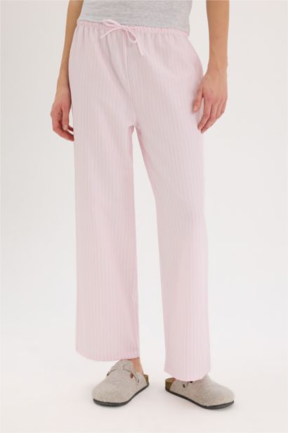 Fall in Love Regular Fit Poplin Pyjamas Bottom