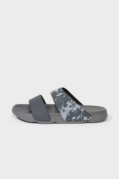 Erkek Düz Taban Çift Bantlı Eva Terlik