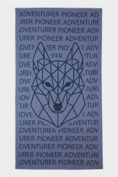 Man Cotton Beach Towel