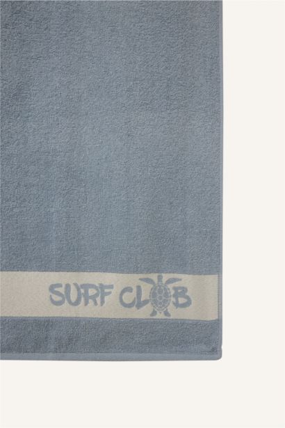 Slogan Cotton Towel