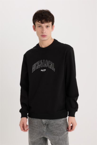 Regular Fit Long Sleeve Sweatshirt