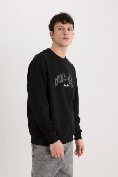 Regular Fit Long Sleeve Sweatshirt