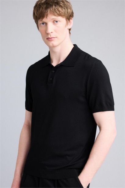 Man Short Sleeve Polo T-Shirt