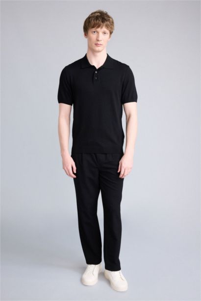 Man Short Sleeve Polo T-Shirt