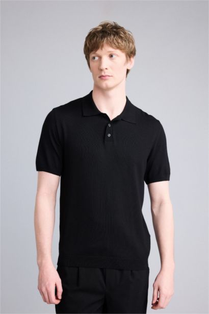 Man Short Sleeve Polo T-Shirt