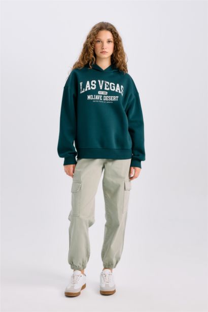 Regular Fit Thick Sweatshirt Fabric Sweatshirt